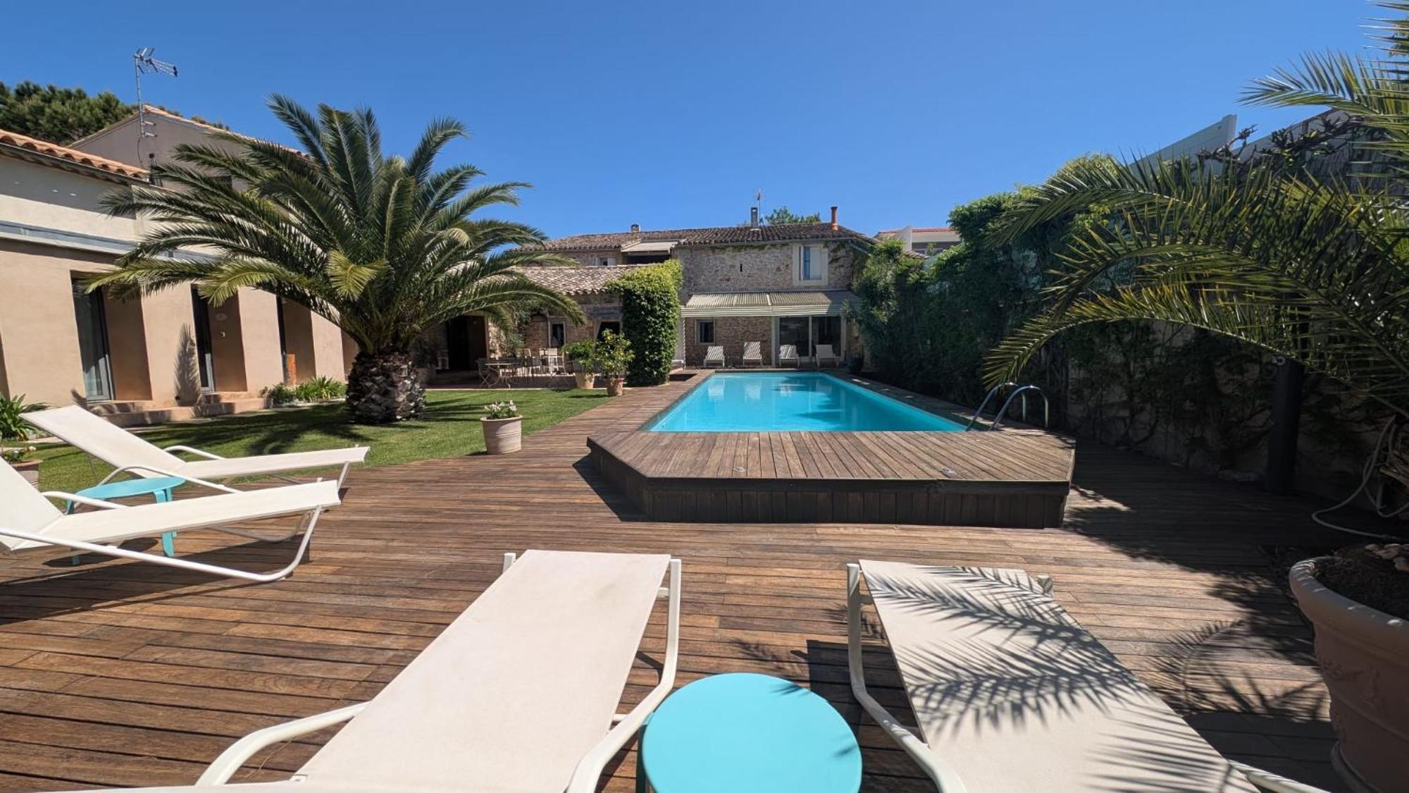 Bed and Breakfast Le Relais D'Angelique Lunel  Exterior foto